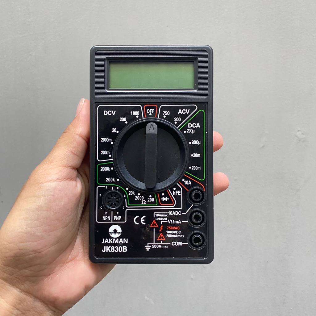 MULTITESTER DIGITAL/AVOMETER DIGITAL JAKMAN