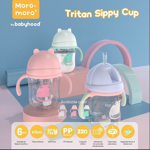 Moro-moro By Babyhood - Tritan Sippy Cup 220ml