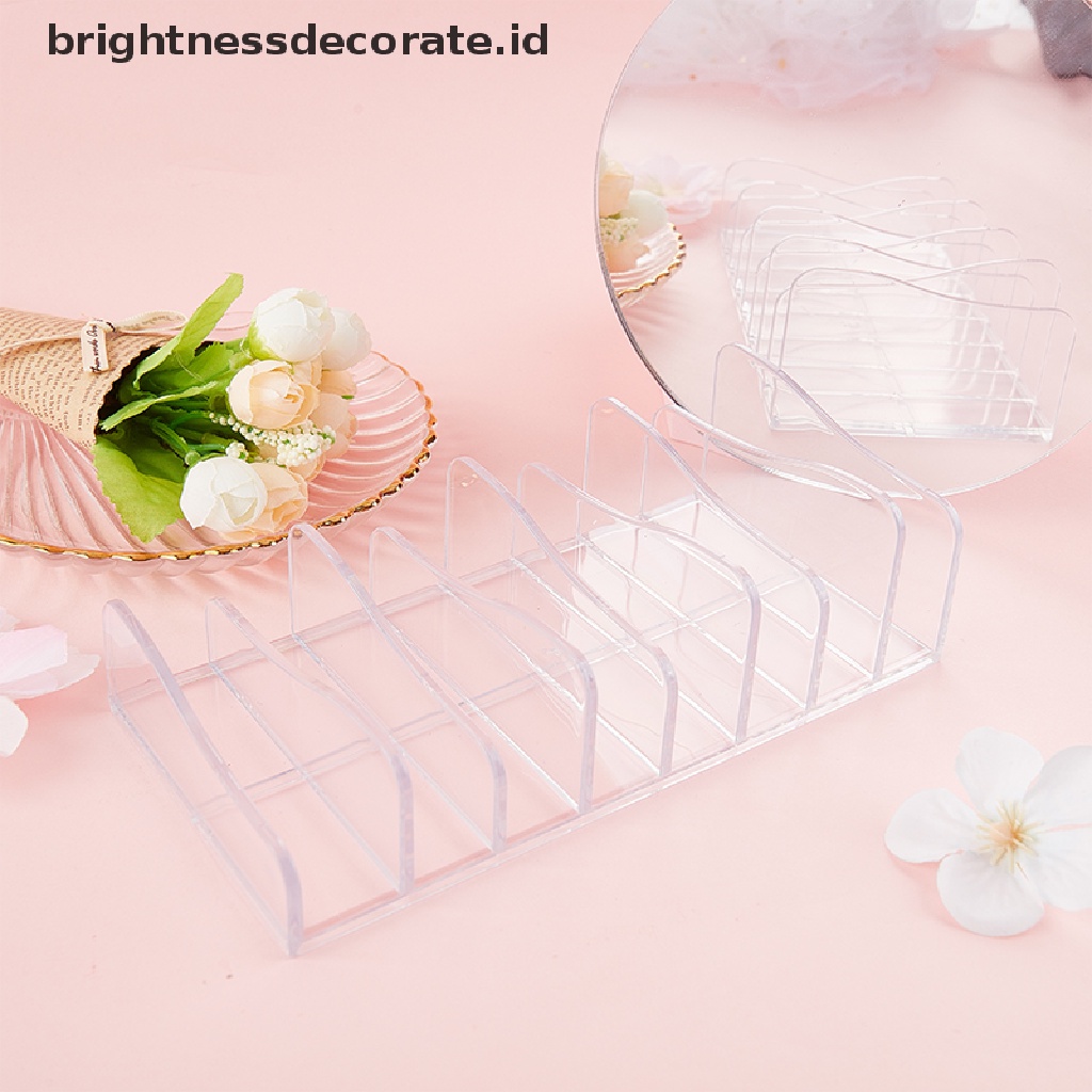 [Birth] 1pc Palet Eyeshadow Organizer Tempat Penyimpanan Tray Makeup Tools Compartment Holder [ID]