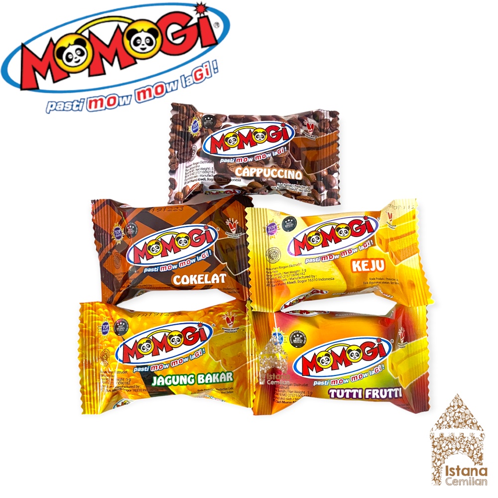 Momogi Stick Snack Ekstrudat 5 Gram SATUAN