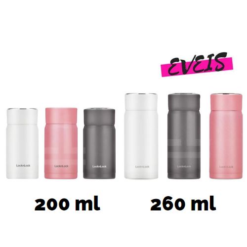 LOCK N LOCK EXCLUSIVE POINT SCREW TUMBLER 200 ML / 260 ML - TERMOS AIR MINUM STAINLESS