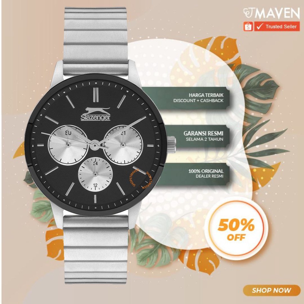 Jam Tangan Wanita Slazenger SLZ  SL9.6364.4.05