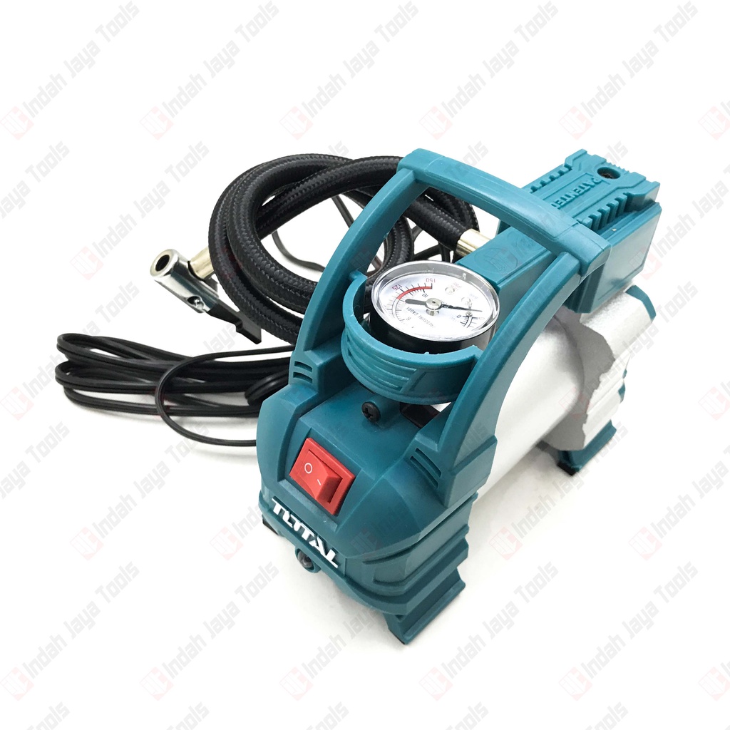 TOTAL 1406 Kompresor Angin Mini Auto Air Compressor Pompa Ban Mobil