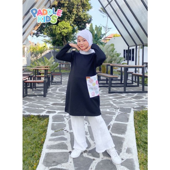 Tunic Anak Perempuan Panjang 8-16 Tahun