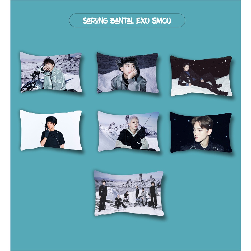 Sarung Bantal EXO SMCU NEW CUSTOM