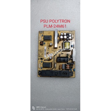 PSU POWER SUPLAY REGULATOR TV LCD POLYTRON 24 INCH PLM24M61 PLM-24M61