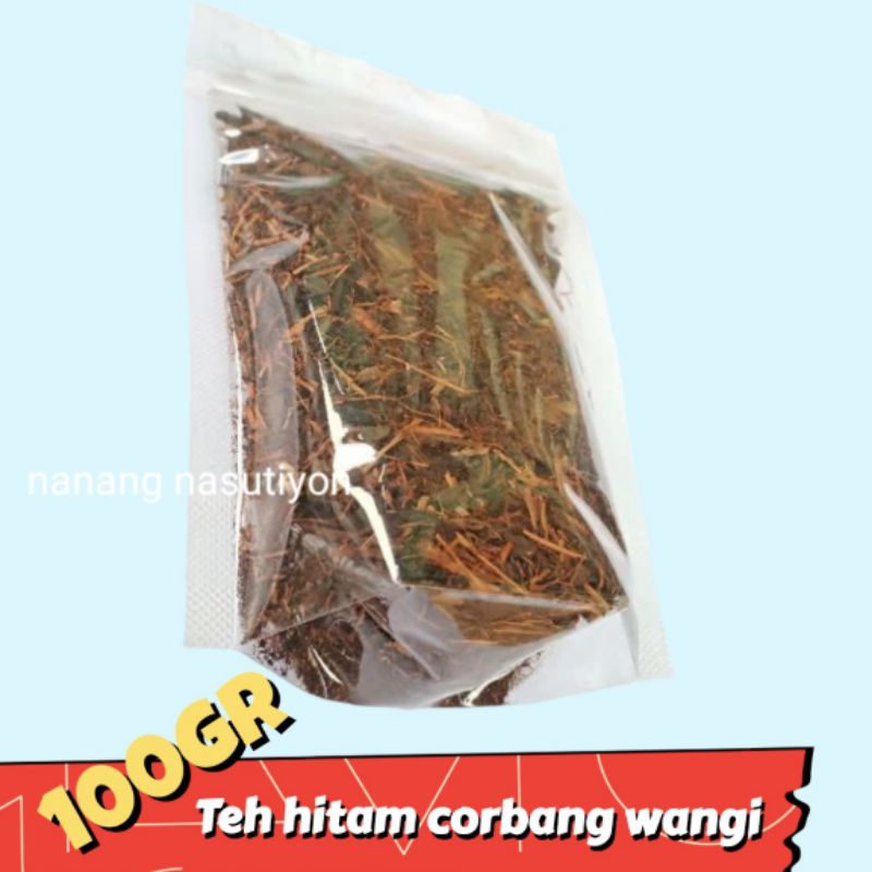 

BLACK TEA TEH HITAM CORBANG WANGI AROMA MELATI ES TEH 100GRAM