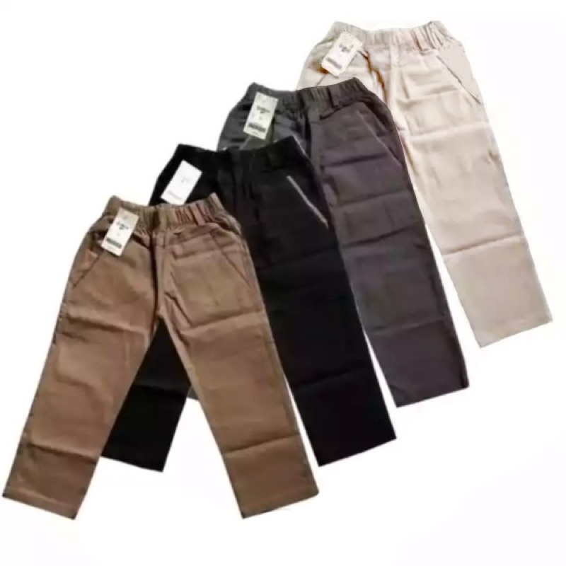 CELANA PANJANG KIDS ANAK CHINO SIZE 1 2 3 4 5 6 7 8 910 11 12 13 tahun/1 sampai 13 tahun