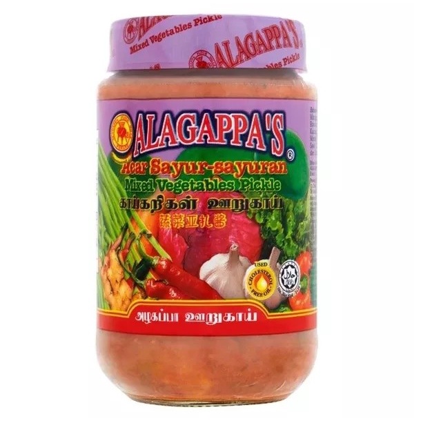 

:>:>:>:>] Mixed Vegetables Pickle Alagappa's / Acar Sayur / Achaar Sayuran Mix