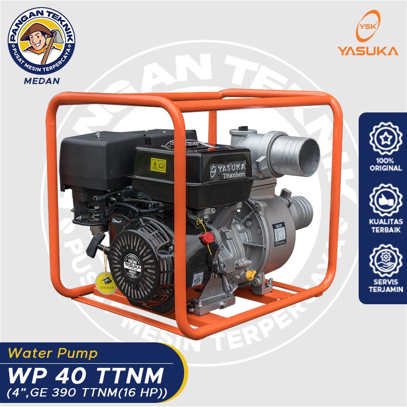 WATER PUMP YASUKA | WP 40 TITANIUM | POMPA IRIGASI