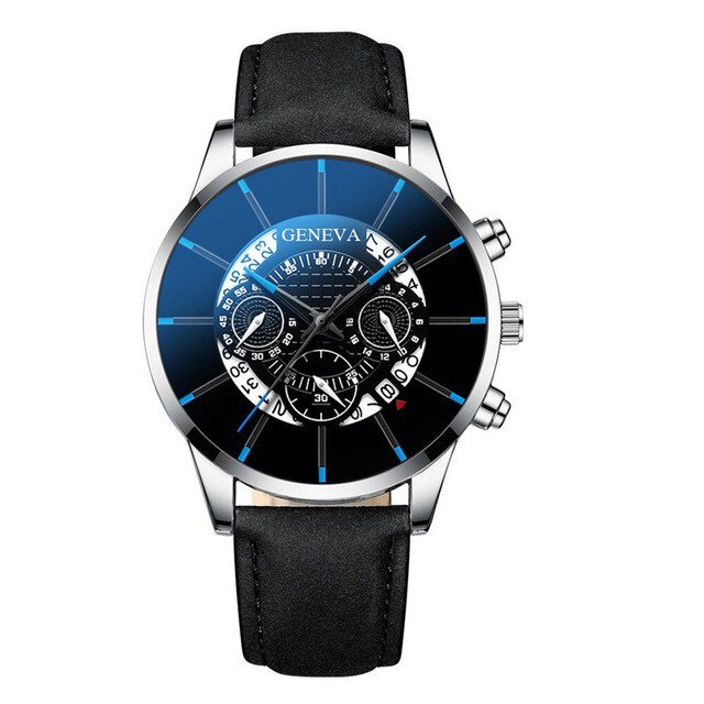 ✅COD [BBS] Jam Tangan Pria Geneva Chrono Stainless GKC