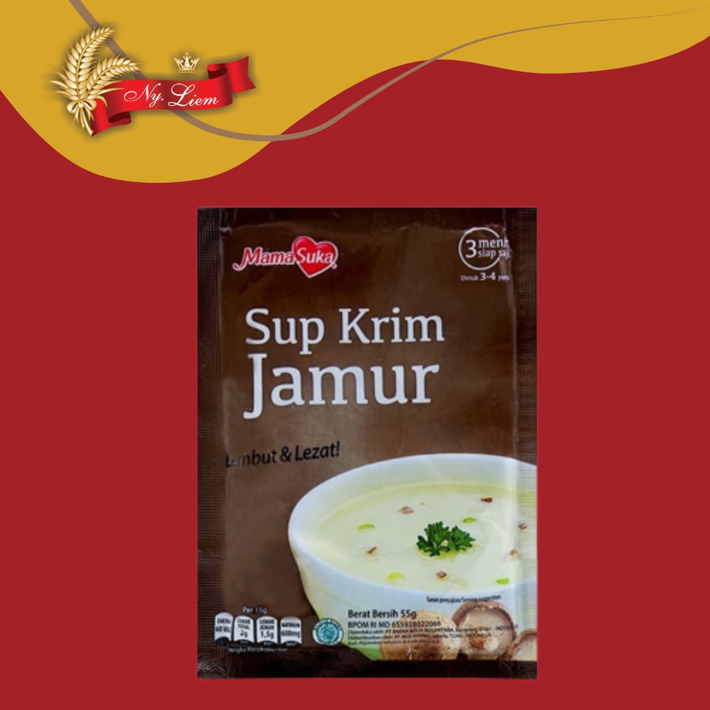 MAMASUKA Sup Krim Jamur 55 gr