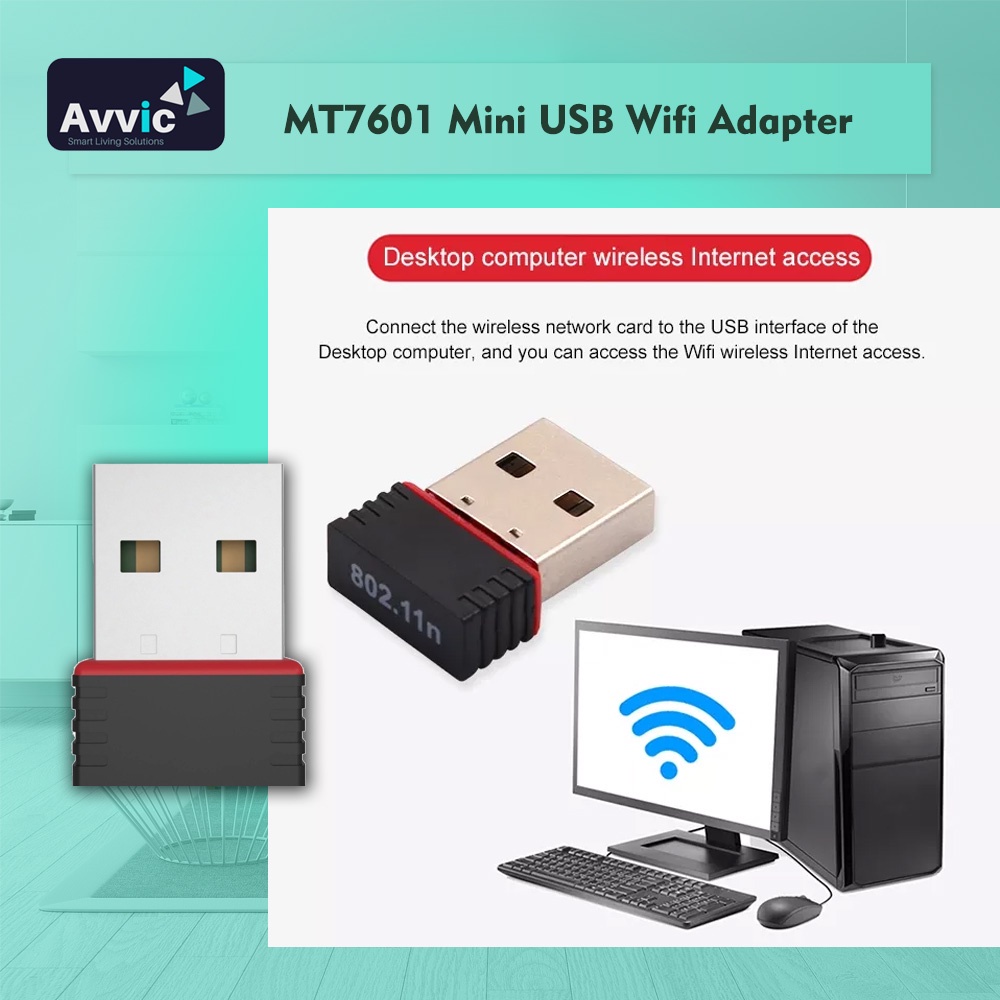 Je USB Wifi Dongle MT7601 Wireless Adapter Receiver Antena Wifi PC Laptop Set Top Box / Dongle Set Top Box / STB Dongle / Dongle Wifi