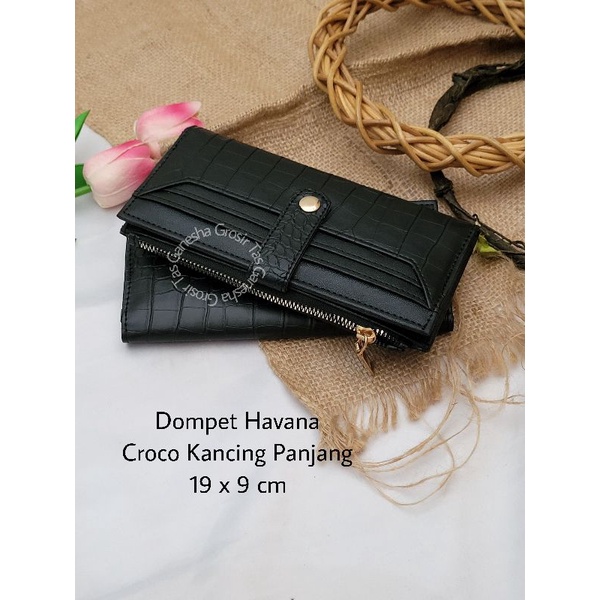 Havana Dompet Wanita Kancing Panjang