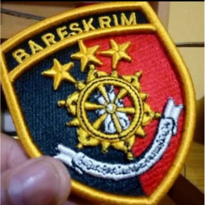 Bordir Bareskrim Polri Timbul