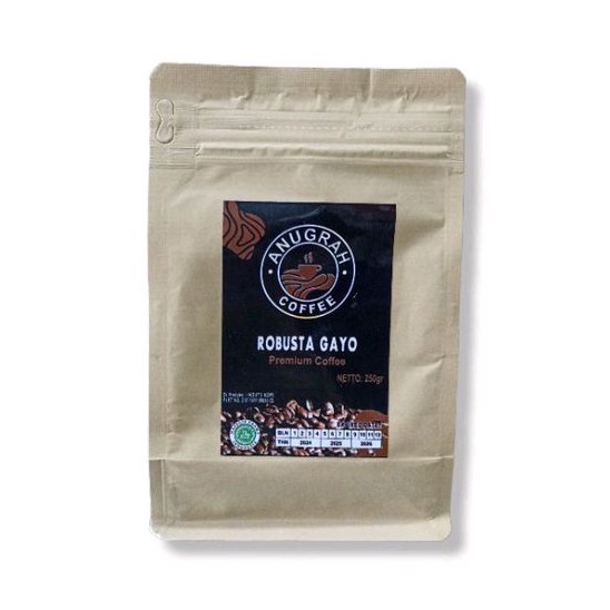 

Kopi Bubuk Robusta Gayo Premium asli Aceh 250gr by Anugrah Souvenir