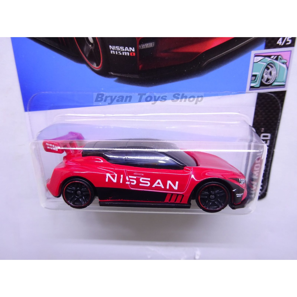 Hot Wheels Nissan Leaf Nismo RC_02 Merah Nissan