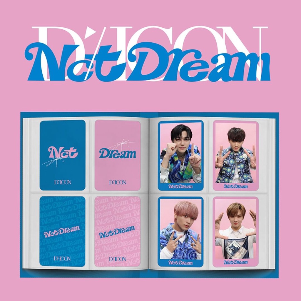 LUCKY DRAW - DICON DFESTA MINI NCT DREAM PHOTO BOOK, BINDER, SPECIAL CARD, PC GROUP