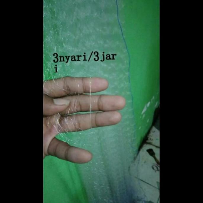 Jual jala jaring ikan siap pakai panjang 50 meter