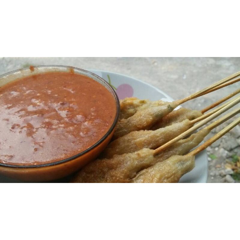 

Sempol ayam asli 100% dengan bumbu kacang, frozen