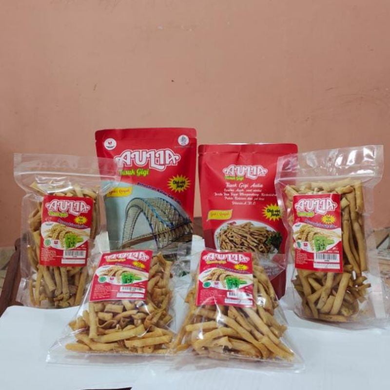 

Keripik tusuk gigi, Stik Bawang, Kue Bawang, Keripik Bawang, Stick Bawang (AULIA Snack)