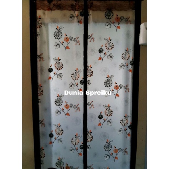 GROSIR TIRAI MAGNET PREMIUM PVC  Tirai pintu magnet khusus ac tebal tidak transparan tidak tembus ud