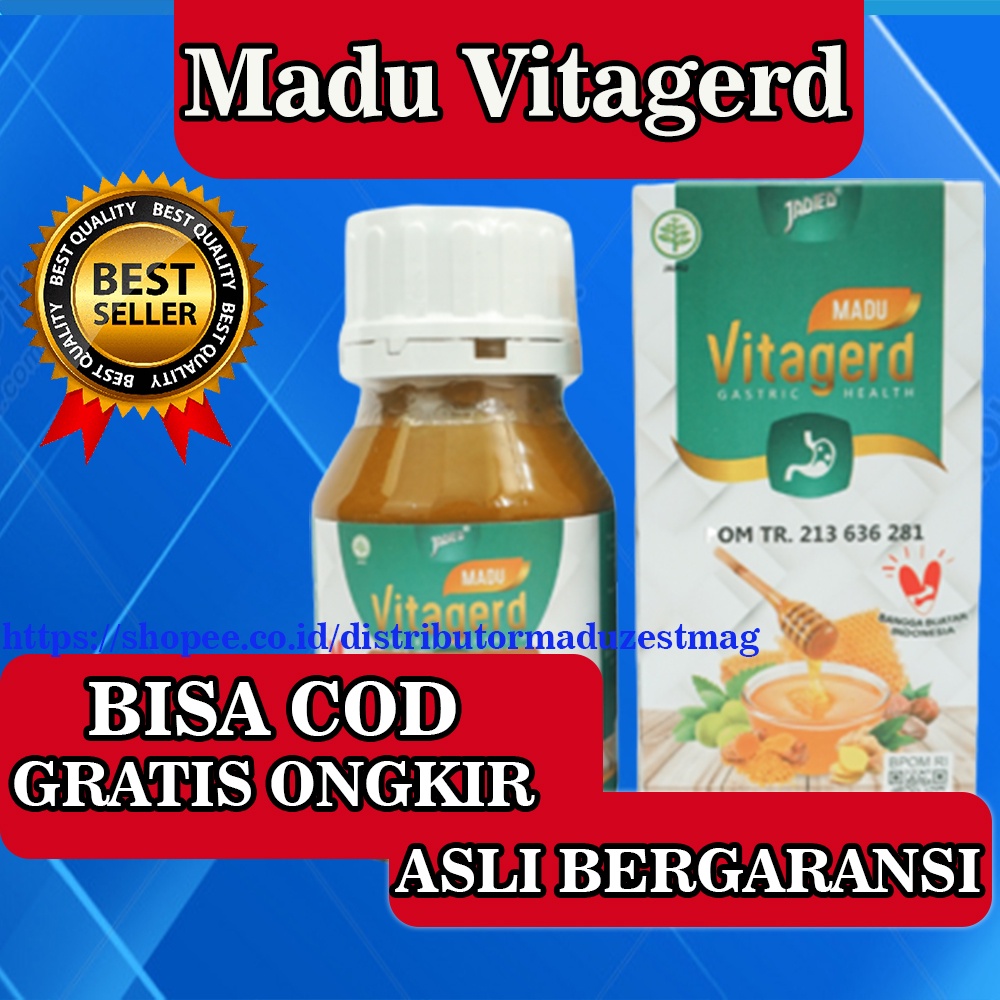 MADUVITAGERD Herbal ASLI Original - MADUVITAGERD Obat Asam Lambung Magh Anxiety dan GERD