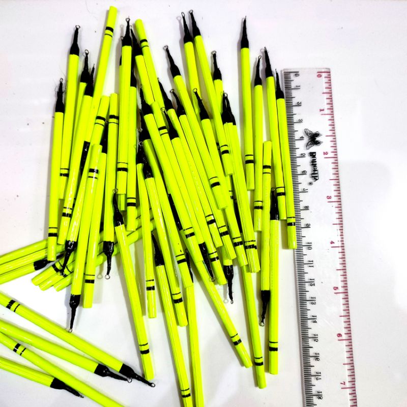 PELAMPUNG BULU MERAK 10CM