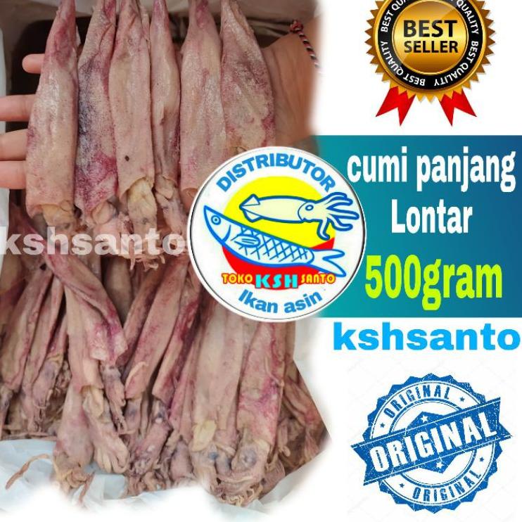 

✶ ikan asin cumi panjang-500gram ۞