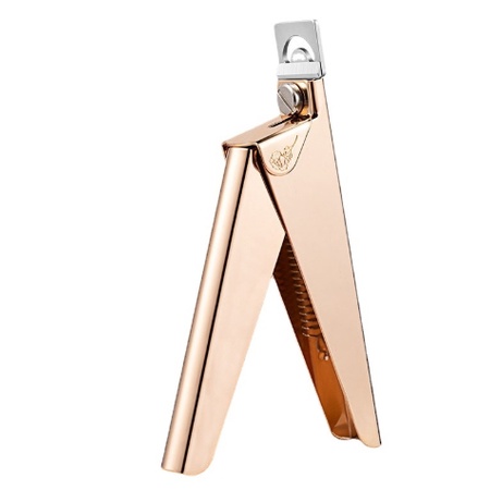 STAINLESS STEEL NIPPER EDGE GOLD / GUNTING KUKU PALSU PREMIUM STAINLESS