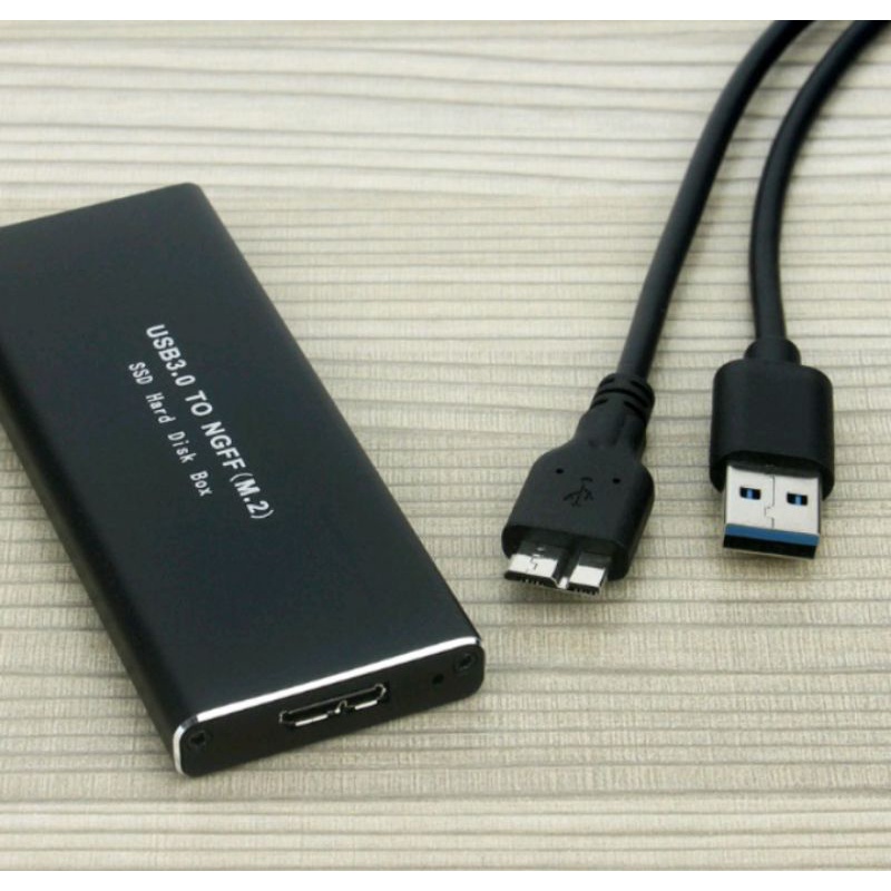 CASING USB 3.0 TO NGFF M.2 SSD HARD DISK BOX