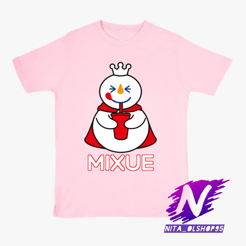 baju mixue baju anak mixue eskrim lucu