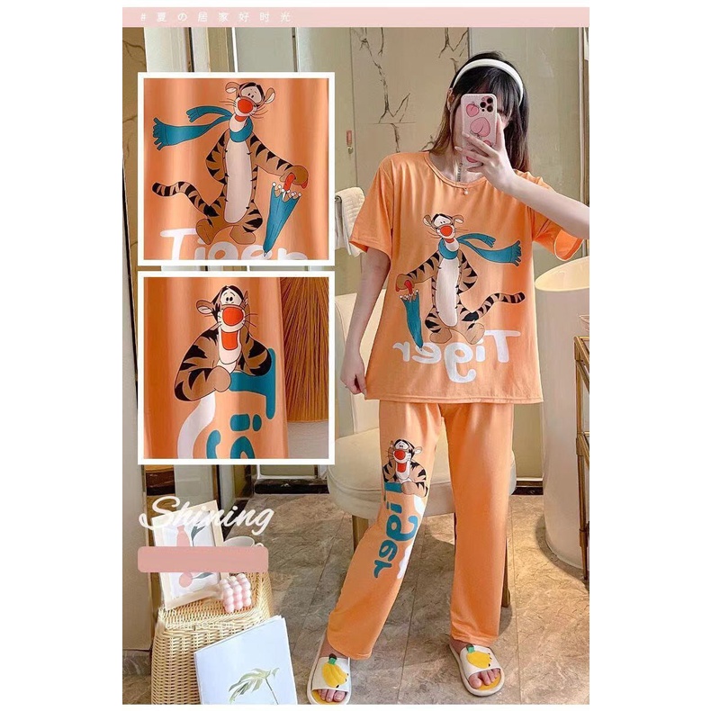 KAWAI BAJU TIDUR SETELAN PIYAMA CP PREMIUM LD 100 IMPORT