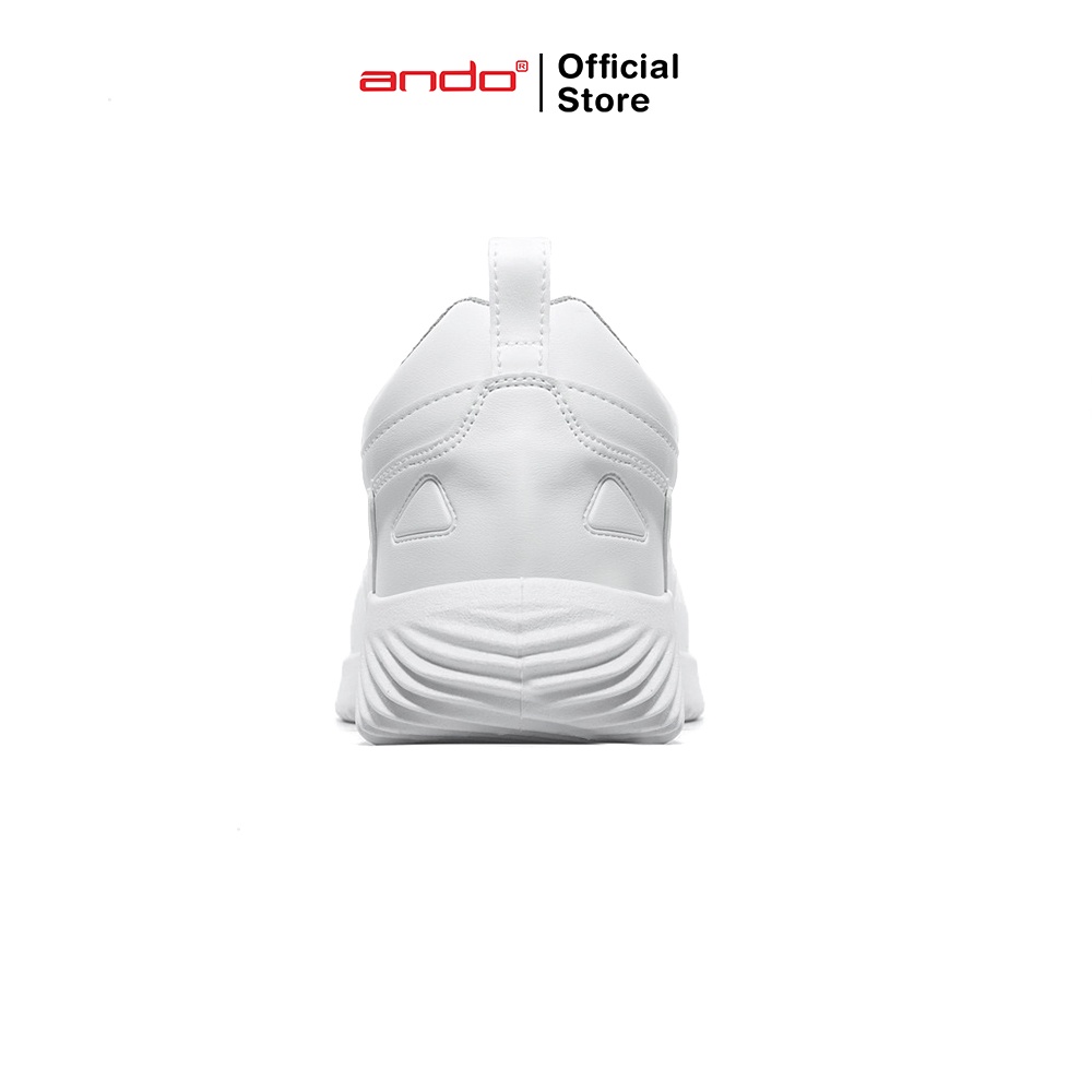 Limited Ando Official Sepatu Sneakers Ehner Pria Dewasa - Putih