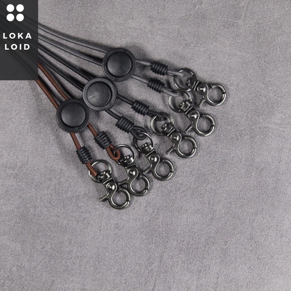 ✨MEGA ⚡ALE✨  Tali Kalung Strap Konektor Masker Elastis Wanita Pria Premium Hook Alloy Besi Anti kara