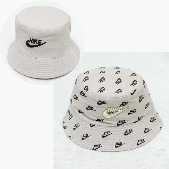 Topi Bucket Hat Nike Import Mirror / Bucket Hat Bolak Balik