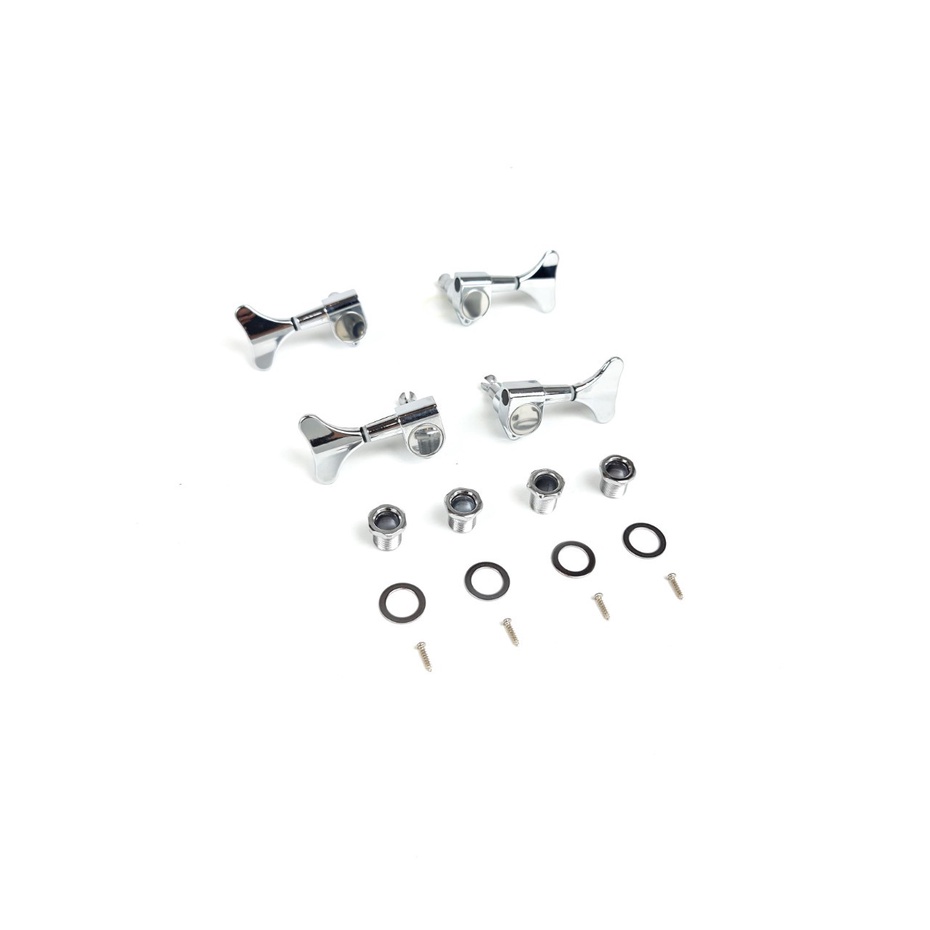 Dryer Tuning Peg Bass Akustik Groover Silver Chrome Puteran Bass Akustik 1 Set Komplit Murah Jakarta