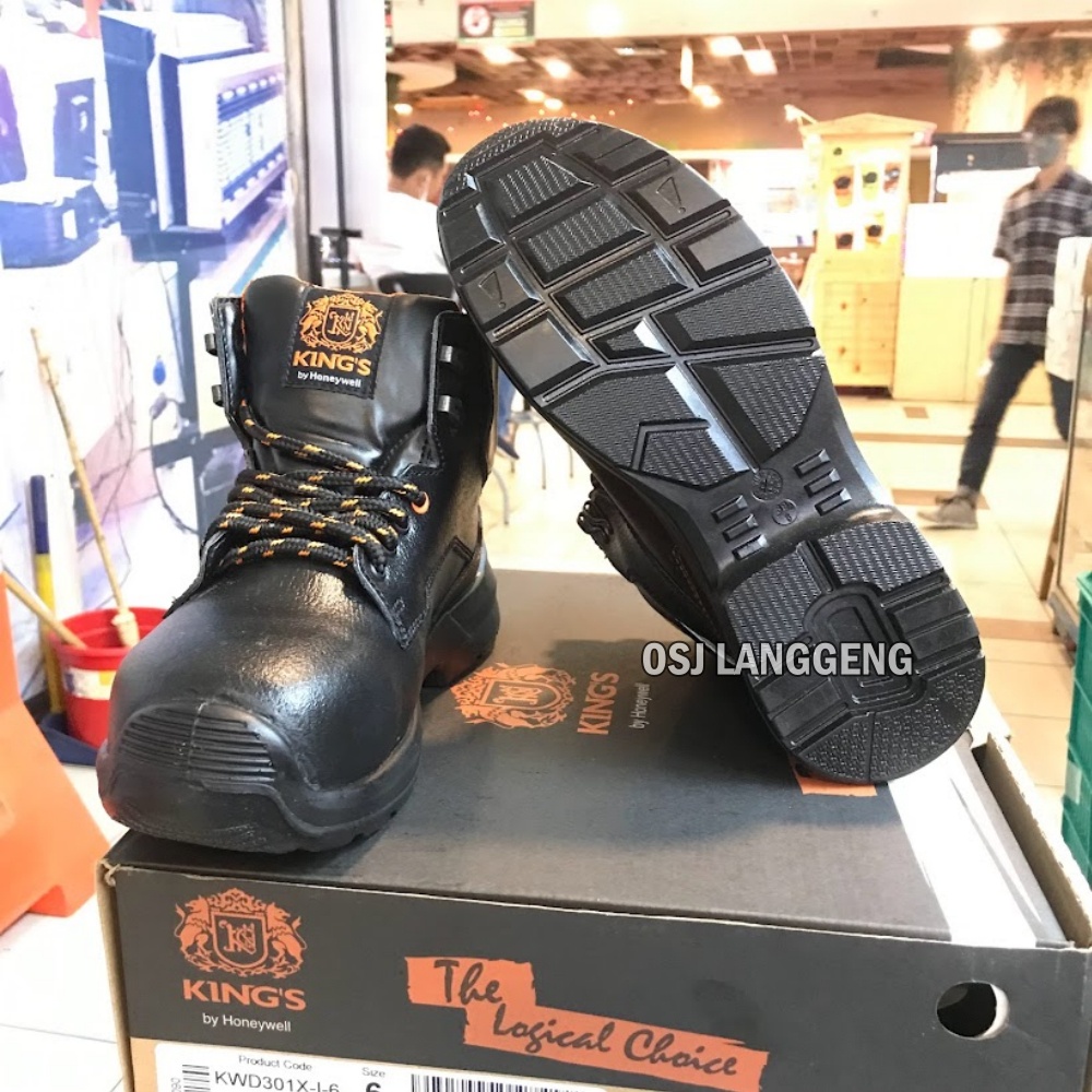 Sepatu Safety KING BY Honeywell KWD 301 Original - Safety Shoes KING'S KWD 301