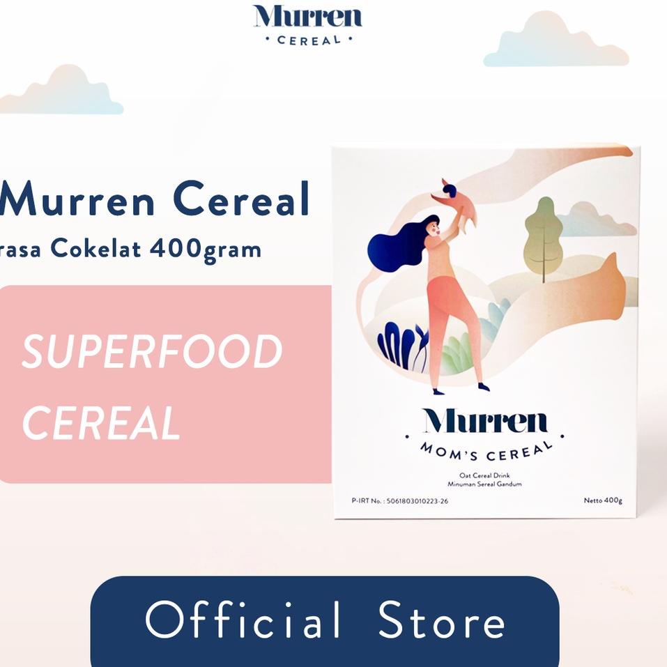 

12.12 Fasion sale Murren Cereal 400 gram rasa cokelat Superfood Ibu | Asi Booster 