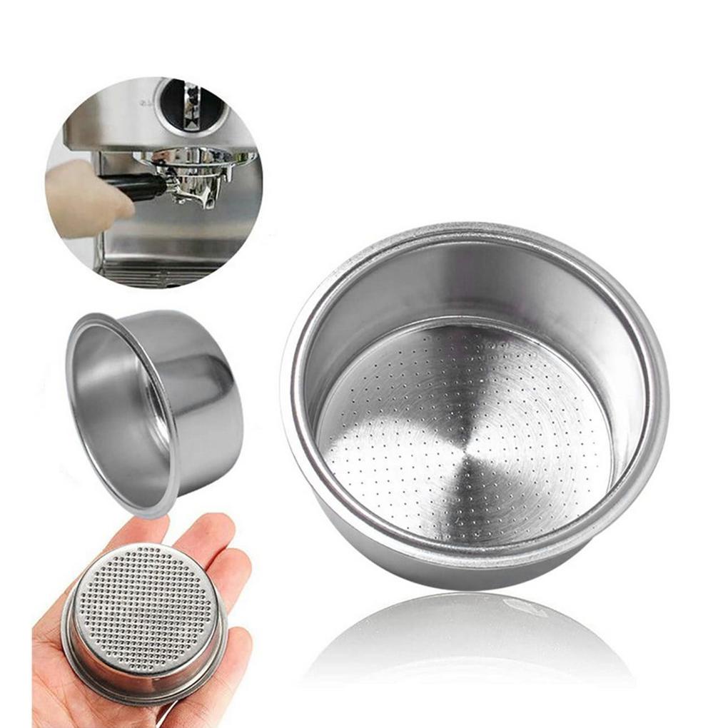 Coffee Filter Cup Keranjang Penyaring Kopi Teh Bahan Stainless Steel Reusable Untuk Breville
