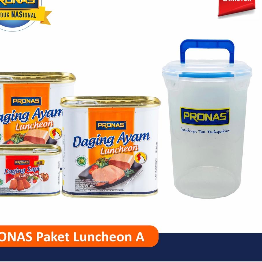 

✵ PRONAS Paket Luncheon A Free Cannister ✼