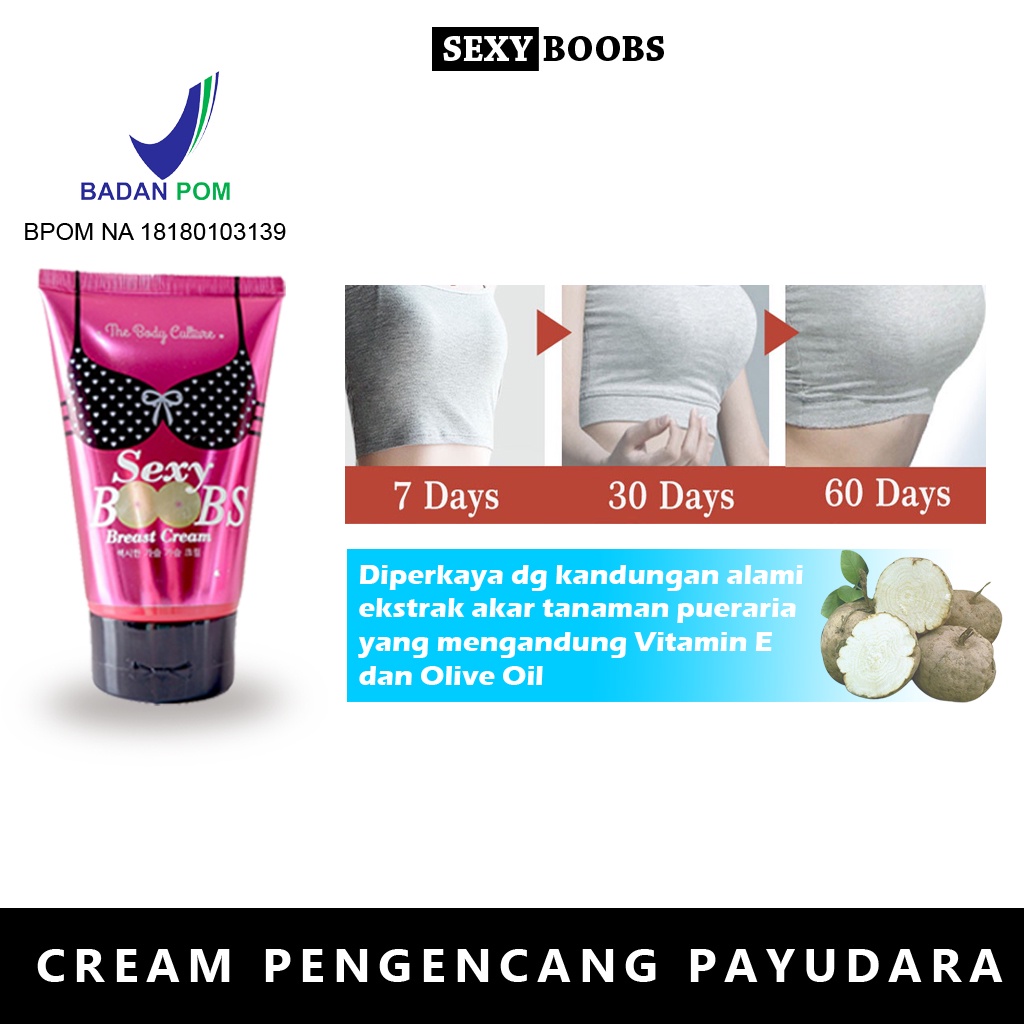 PEMBESAR & PENGENCANG PAYUDARA ASLI ORIGINAL BPOM KRIM PEMBESAR PAYUDARA CREAM PEMBESAR PAYUDARA AMP