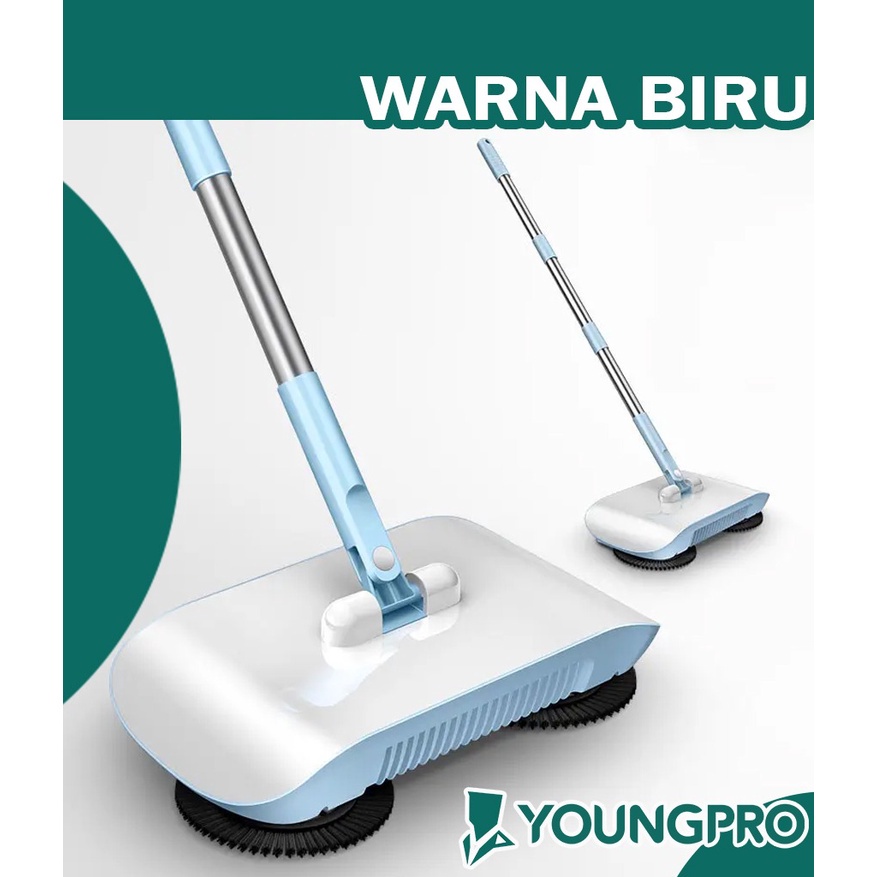 X2 SWEEPING MOP SAPU PEL LANTAI PEMBERSIH DEBU OTOMATIS XSM-01