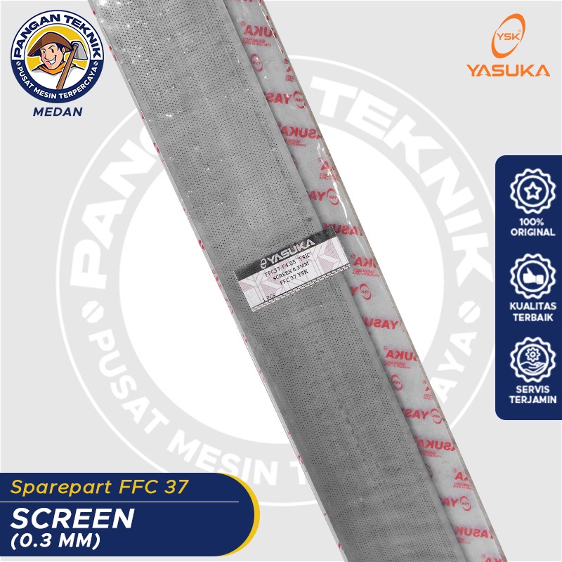 Saringan / Screen Gilingan Tepung / Disk Mill FFC 23  - 0.3mm
