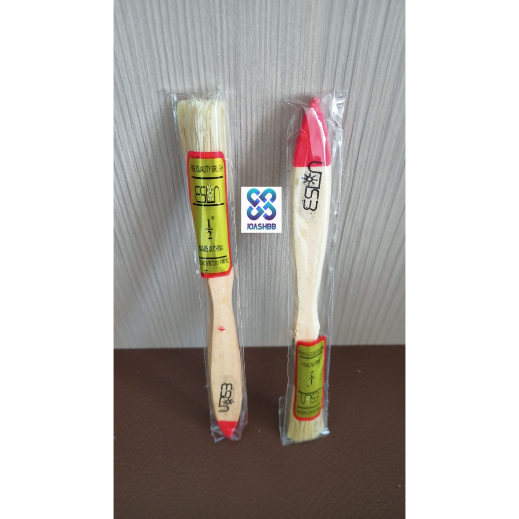 Kuas Cat Kayu 1/2&quot; inc (1,27cm) PAINT BRUSH koas