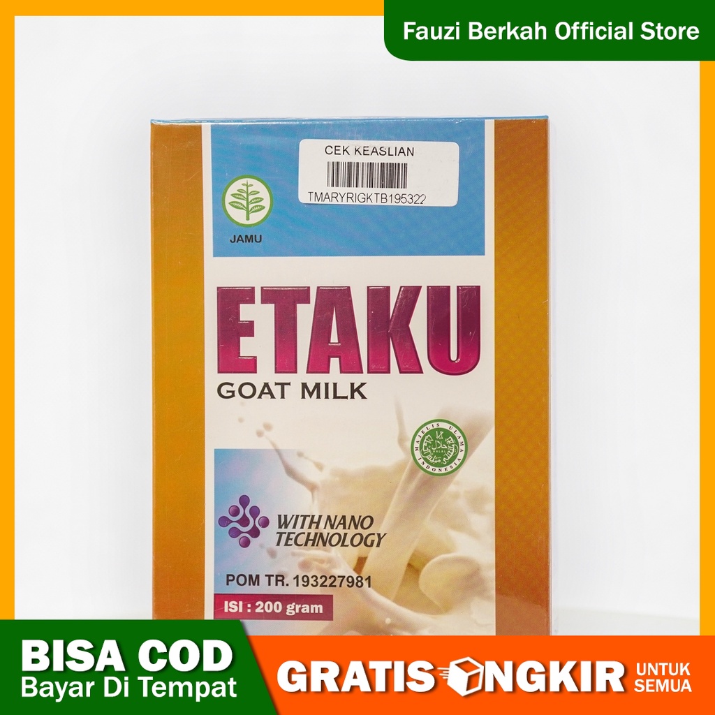 

Susu Kalsium, Peninggi Badan, Kesehatan Tulang Sendi, Tulang Keropos, Pengapuran Tulang, Patah Tulang, Sakit Tulang Belakang, Kaki Lemah Sulit Berjalan Anak Remaja Dewasa Orang Tua Lansia Susu Kambing Bubuk Etaku Non Tanpa Gula Di Tangerang Terlaris