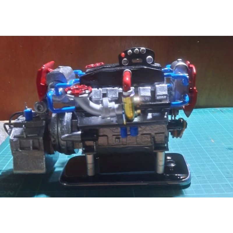 Minitur engine diesel V12double turbo+gearbox I