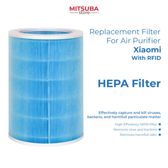 Pure Replacement Filter Air Purifier Xiaomi / Hepa Filter