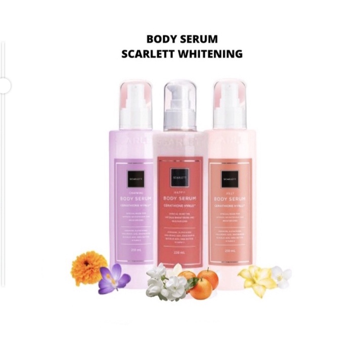 Scarlett whitening body serum / body serum / scarlett body whitening / body serum scarlett