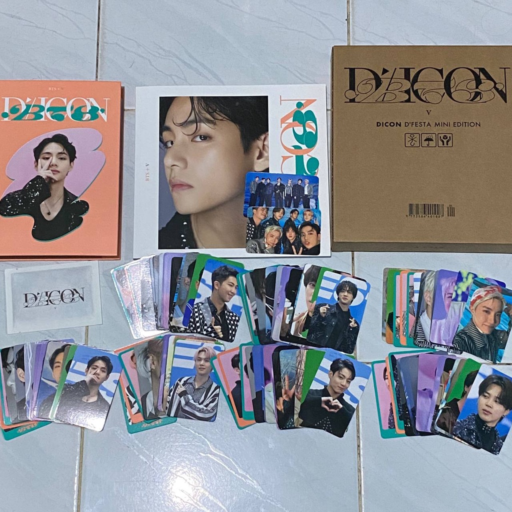 [READY STOCK] SHARING DICON MINI DFESTA 102 BTS COVER V TAEHYUNG